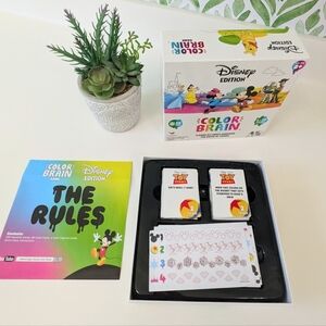 Disney Trivia Color Brain Game EUC For Disney Enthusiasts